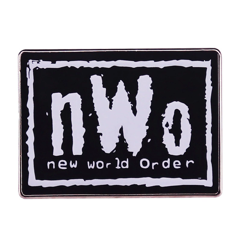 Tuxedo Lapel Pin - NWO 뉴 워드 로고 에나멜 핀,