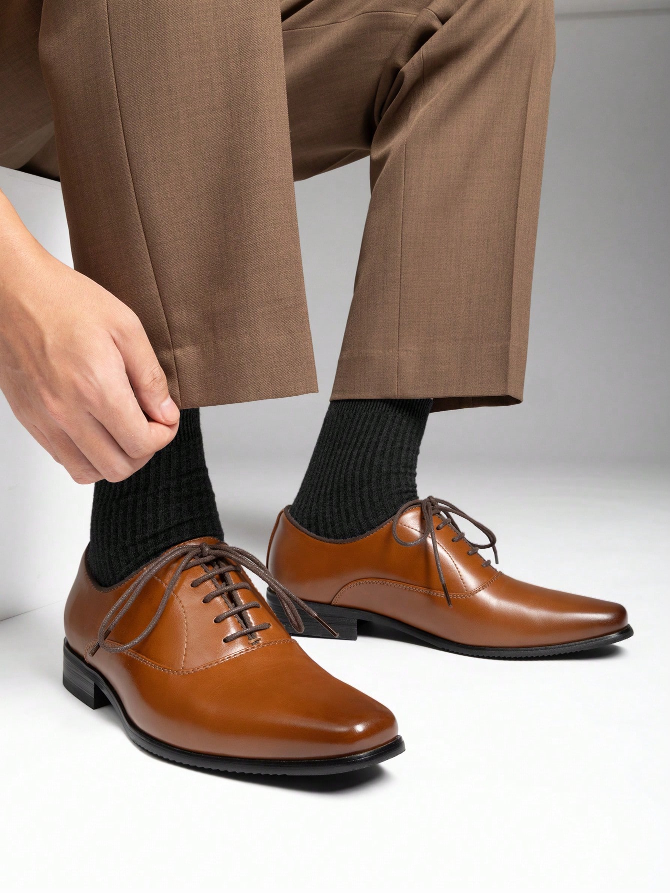 남성용 브라운 옥스퍼드 정장 구두, 클래식하고 격식 있 - Formal Men Daily Wear Footwear 리뷰 및 가격